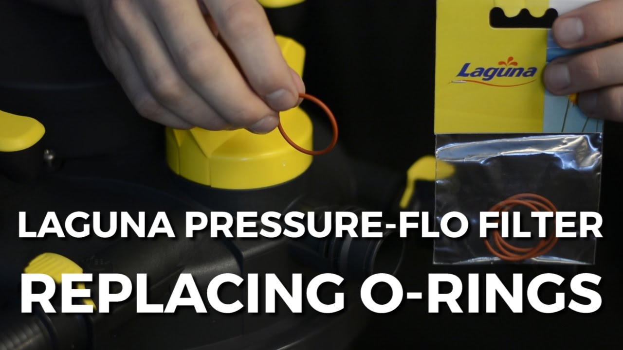 HOW TO REPLACE O-RINGS IN LAGUNA PRESSURE FLO POND FILTER