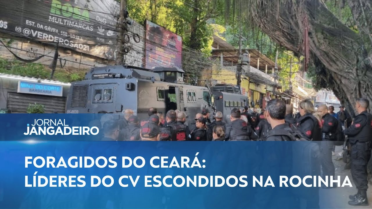 POLÍCIA CAÇA LÍDERES DO COMANDO VERMELHO DO CEARÁ FORAGIDOS RESPONSÁVEIS POR MAIS DE MIL MORTES