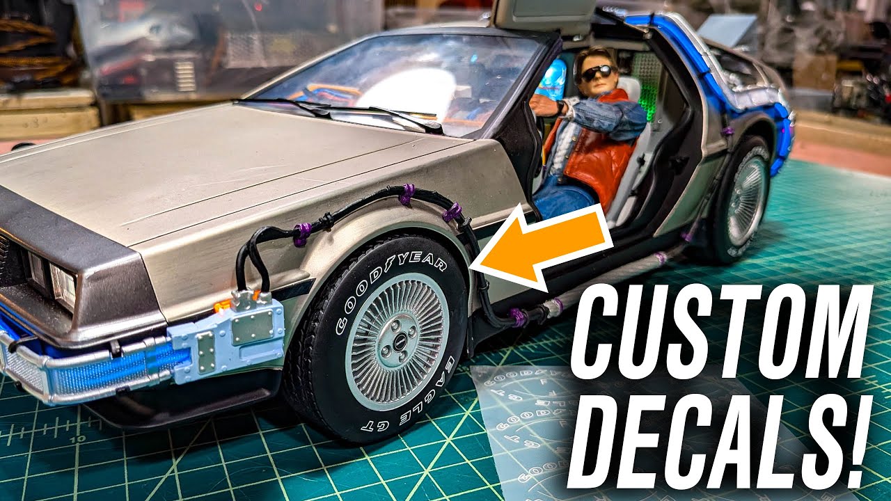Custom Waterslide vs Dry Transfer Decals for Models!