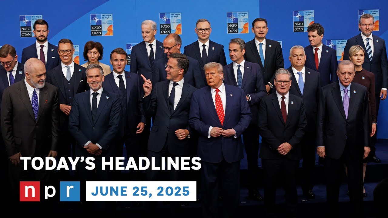 NATO Members Agree To Massive Increase In Defense Spending | NPR News Now