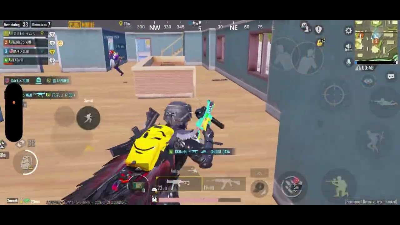 35 Squad Kills in Conqueror Lobby 😱 PubG Mobile Full Rush Gameplay 💯 Grinding in New Update #pubg 