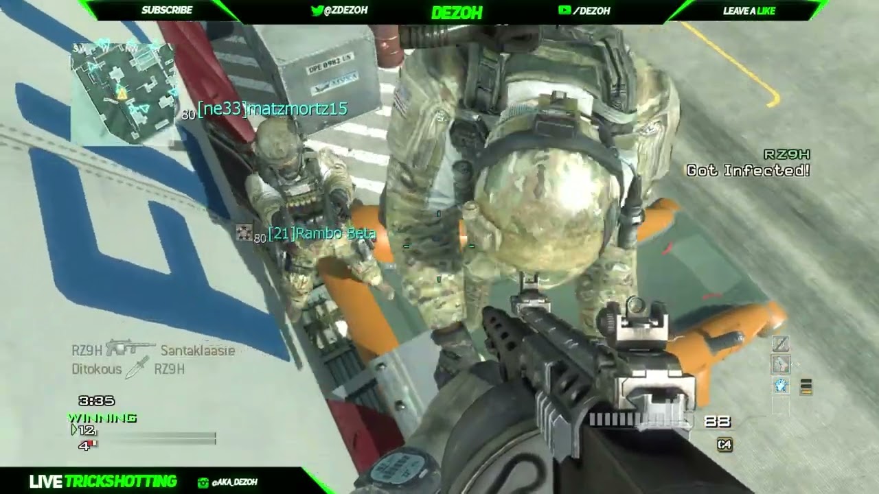 Если скучаешь по трикшотам в COD, посмотри это..