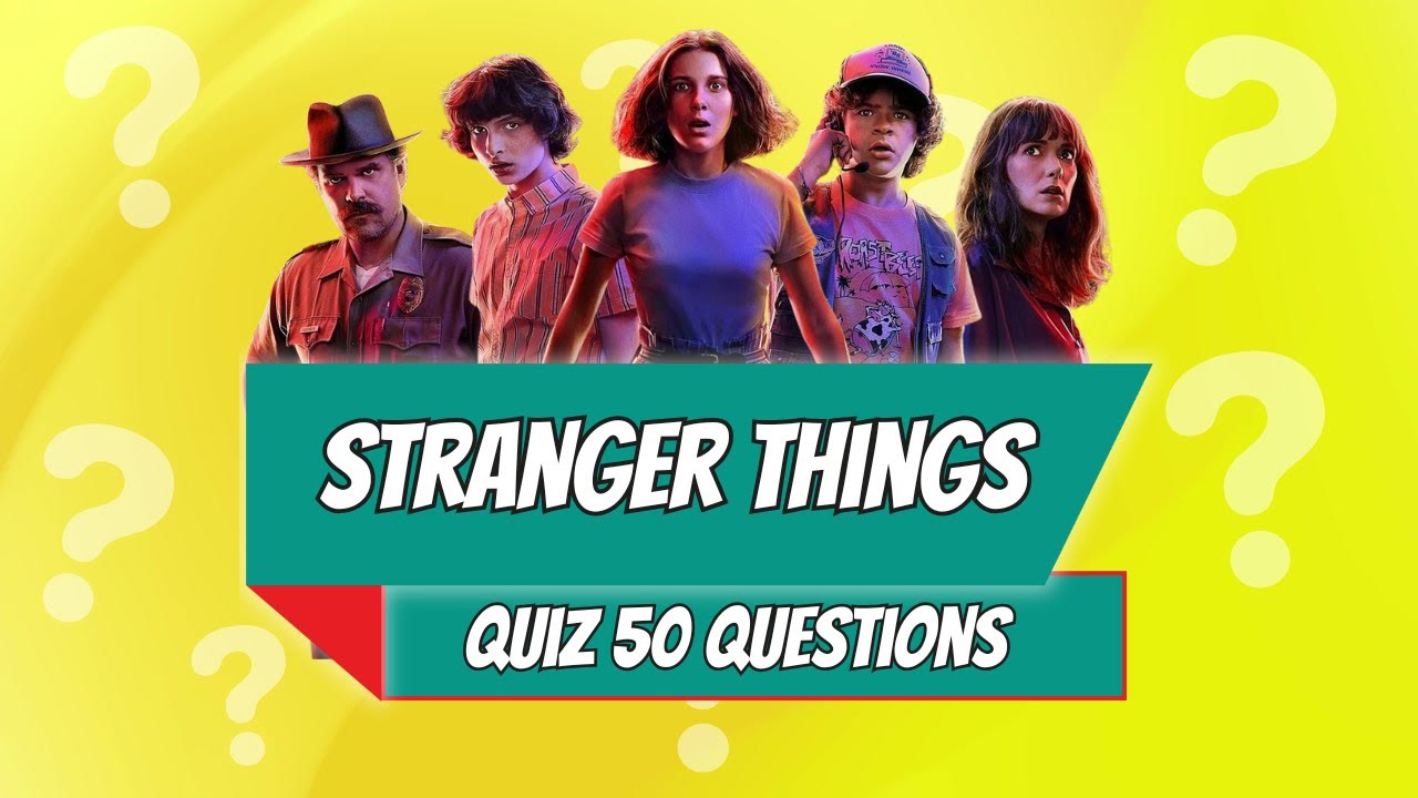 Quiz Stranger Things 🌌 50 questions de Facile à Difficile (Saisons 1 à 4)