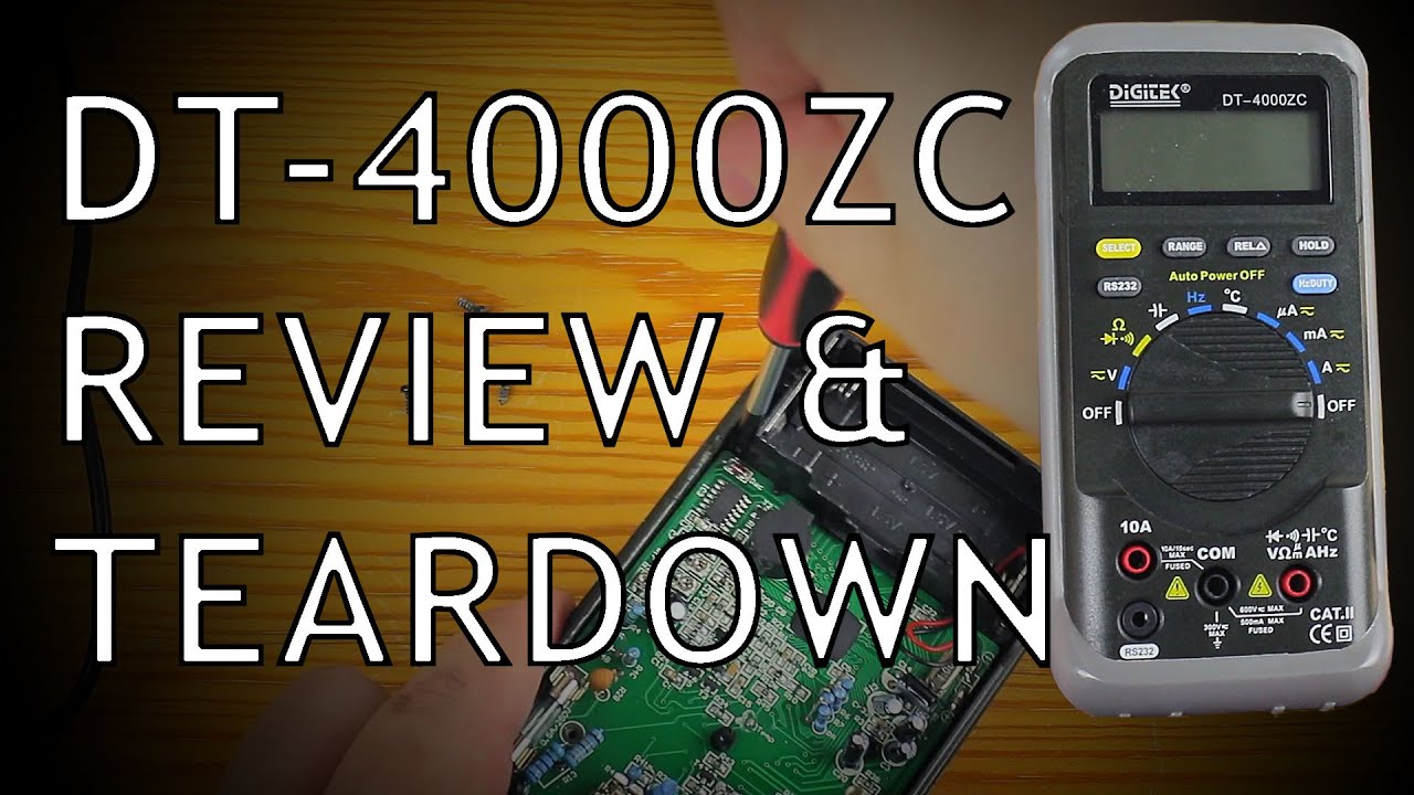 Digitek DT-4000ZC - (Mini) Review and Teardown