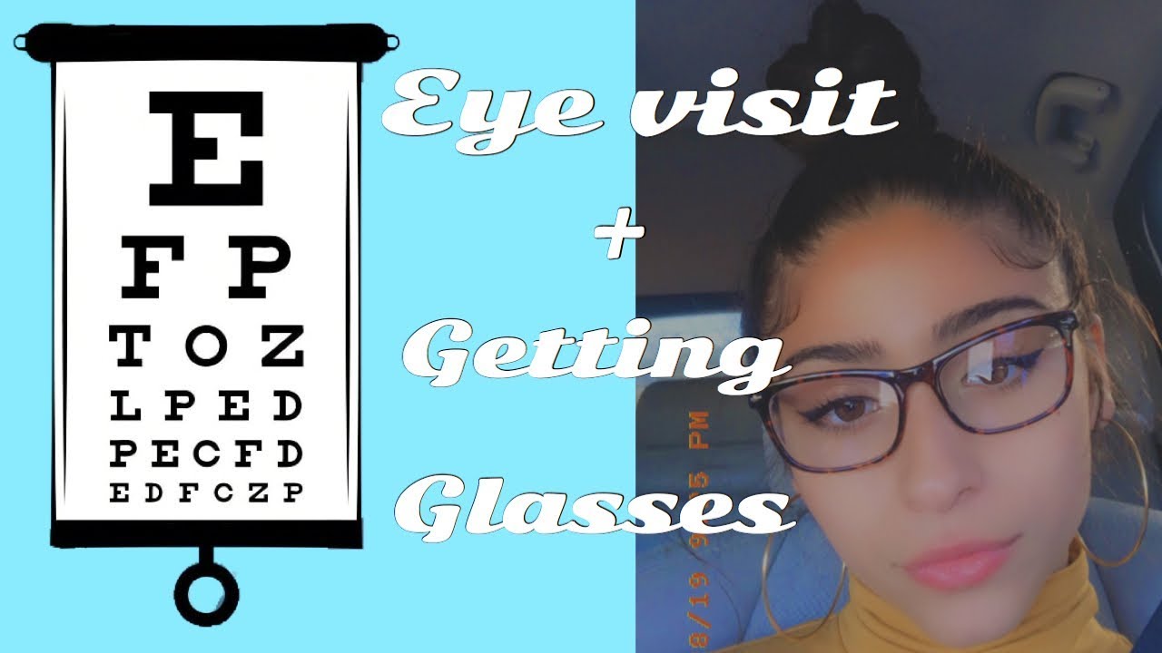 Come to my eye appointment and pick my glasses with me! Vlog thing
