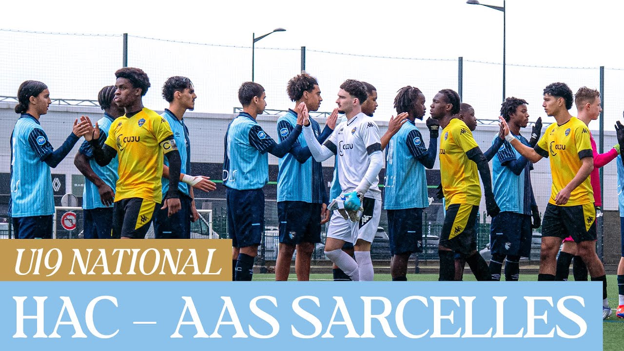 ⚽️ Résumé : HAC – AAS Sarcelles (2-3) I U19 - 2025-2026