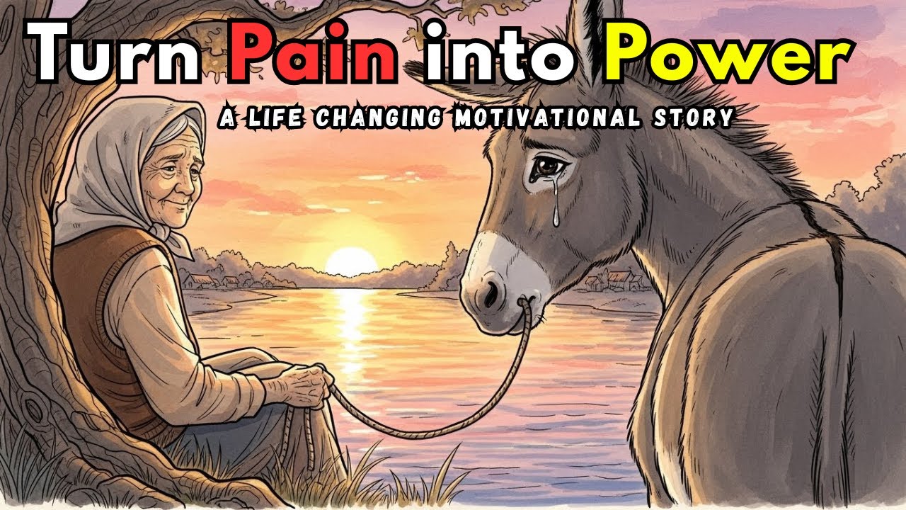 Turn Pain into Power | How Woman Kindness Changed The life of donkey | Motivational Story