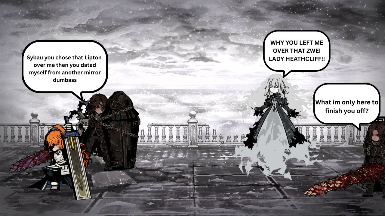 [Limbus Company] Wildhunt Heathcliff & Wallmael Duo Against Erlking & Cathy