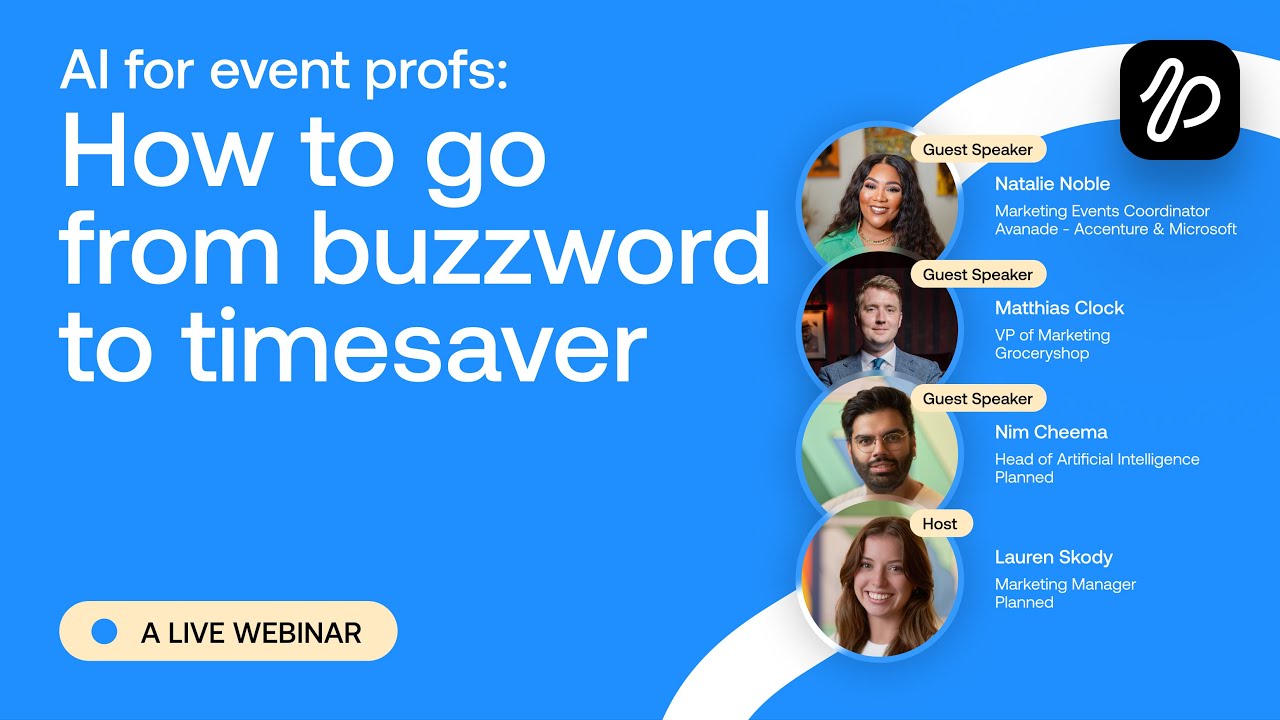 AI for Event Planners | Unlocking Advanced AI Use Cases | Webinar Replay