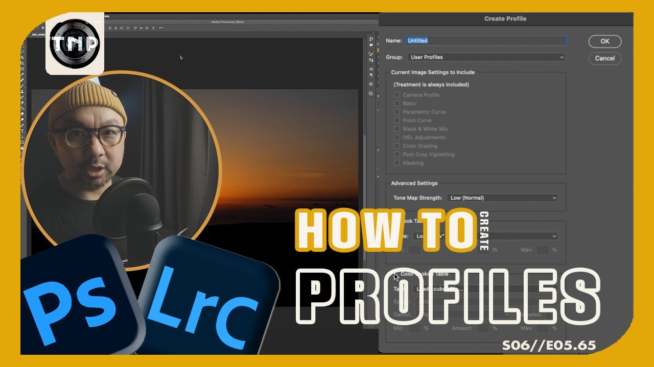 HOW TO CREATE YOUR OWN PROFILES FOR LIGHTROOM W/ PHOTOSHOP | tech decoded ™ ⚬ the nai project™
