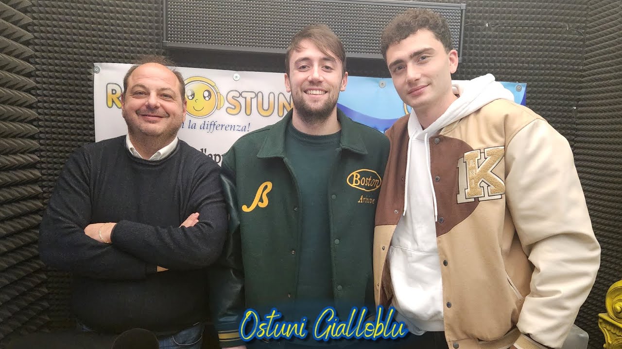 Ostuni Gialloblu | con l'ASD Ostuni Calcio 24: Lorenzo Cocozza e Nico Semeraro _ Radiostuni