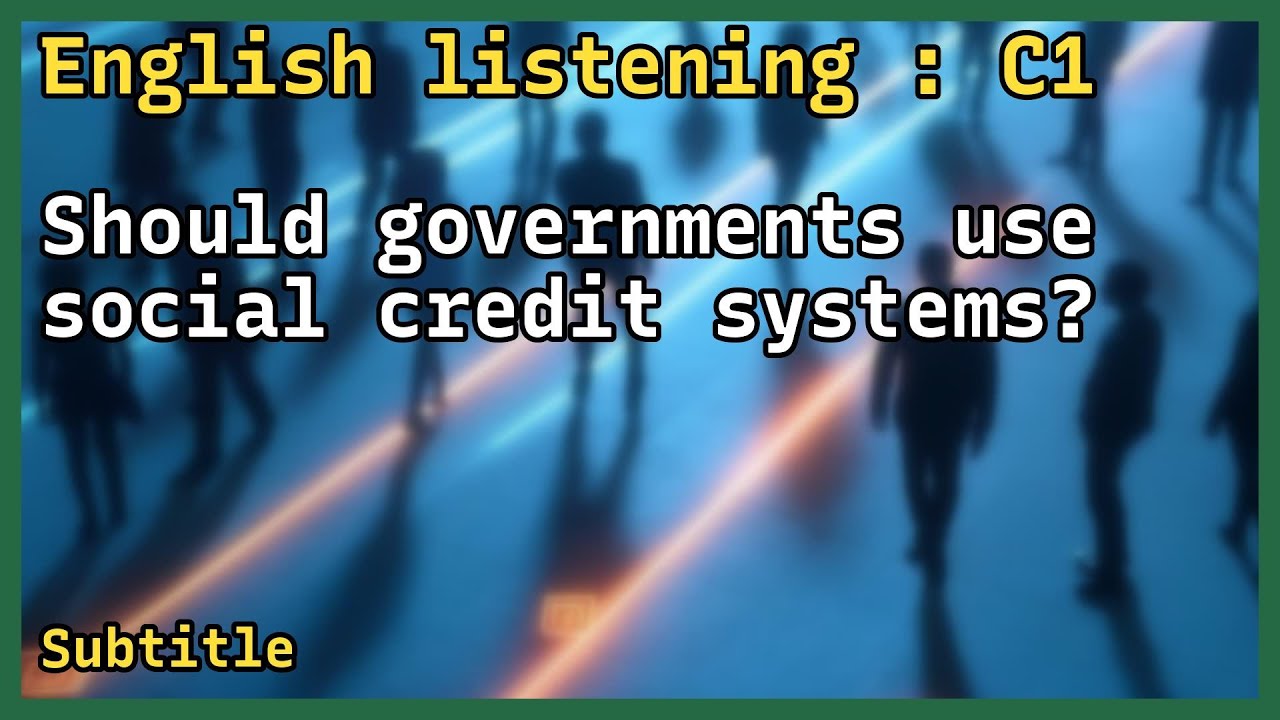English Listening practice ( C1 ) | Subtitle | Broadcast | Debate #266