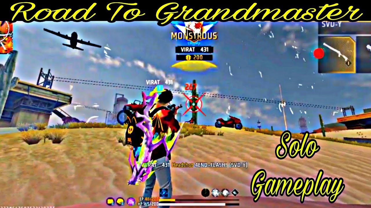 Road To Grandmaster In Solo || Solo Grandmaster Gameplay ||