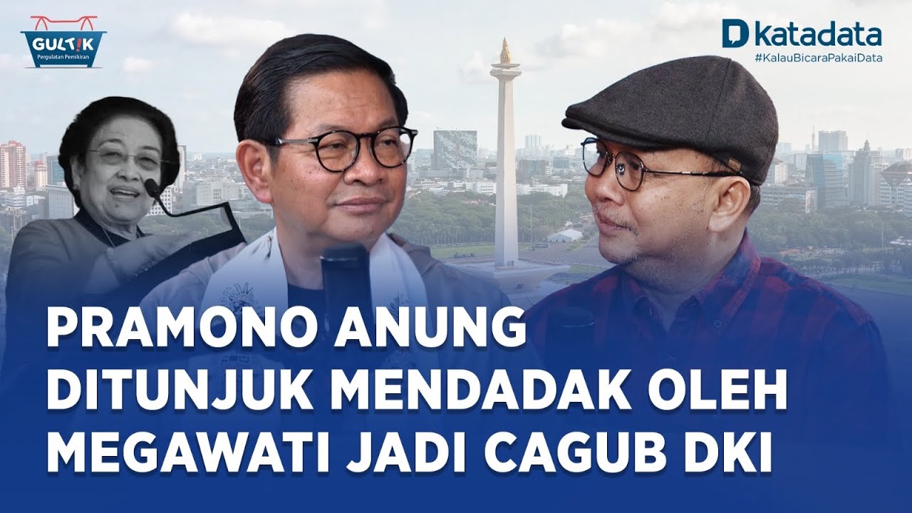 Cerita Pramono Anung Ditunjuk Menjadi Cagub DKI Jakarta | GULTIK