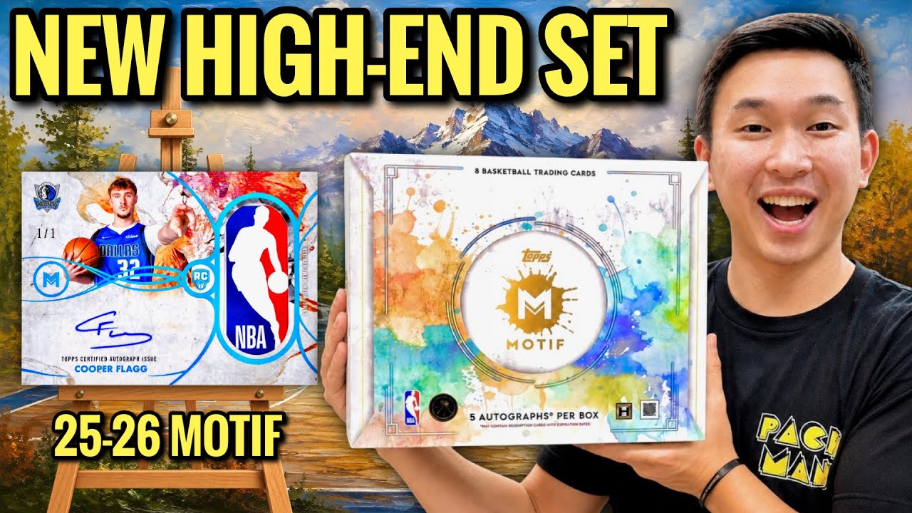 NEW TOPPS MOTIF BASKETBALL IS THE FIRST HIGH-END SET OF THE YEAR (BOOM)! 😱🔥 2025-26 Hobby Box Review