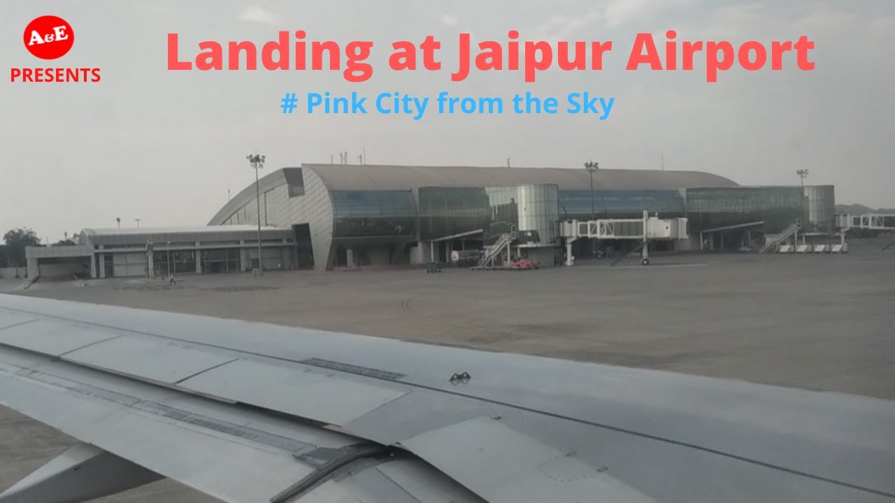 Landing at the Jaipur Airport || Jaipur from the Sky