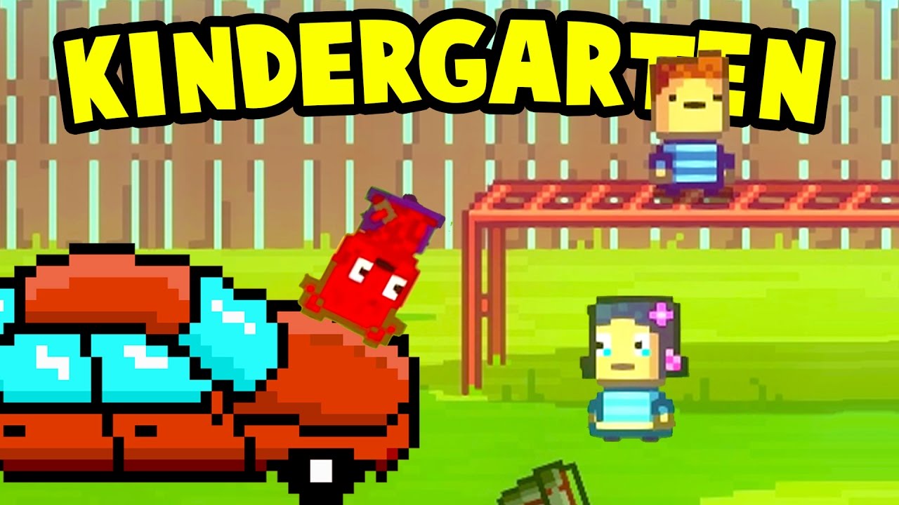 Kindergarten  - WE HIT CINDY WITH A CAR! Collecting Monstermon Cards - Kindergarten Gameplay Part 7