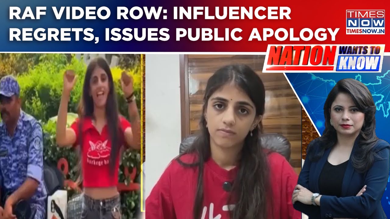 RAF Video Controversy: Influencer Shraddha Singh Expresses Regret, Issues Public Apology | NWTK