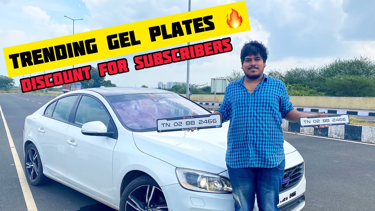 My Volvo S60 Gets New Trending Gel Plates 😍| Discount For Subscribers 🤘🏻| Hydrebad Automotives ⚡️