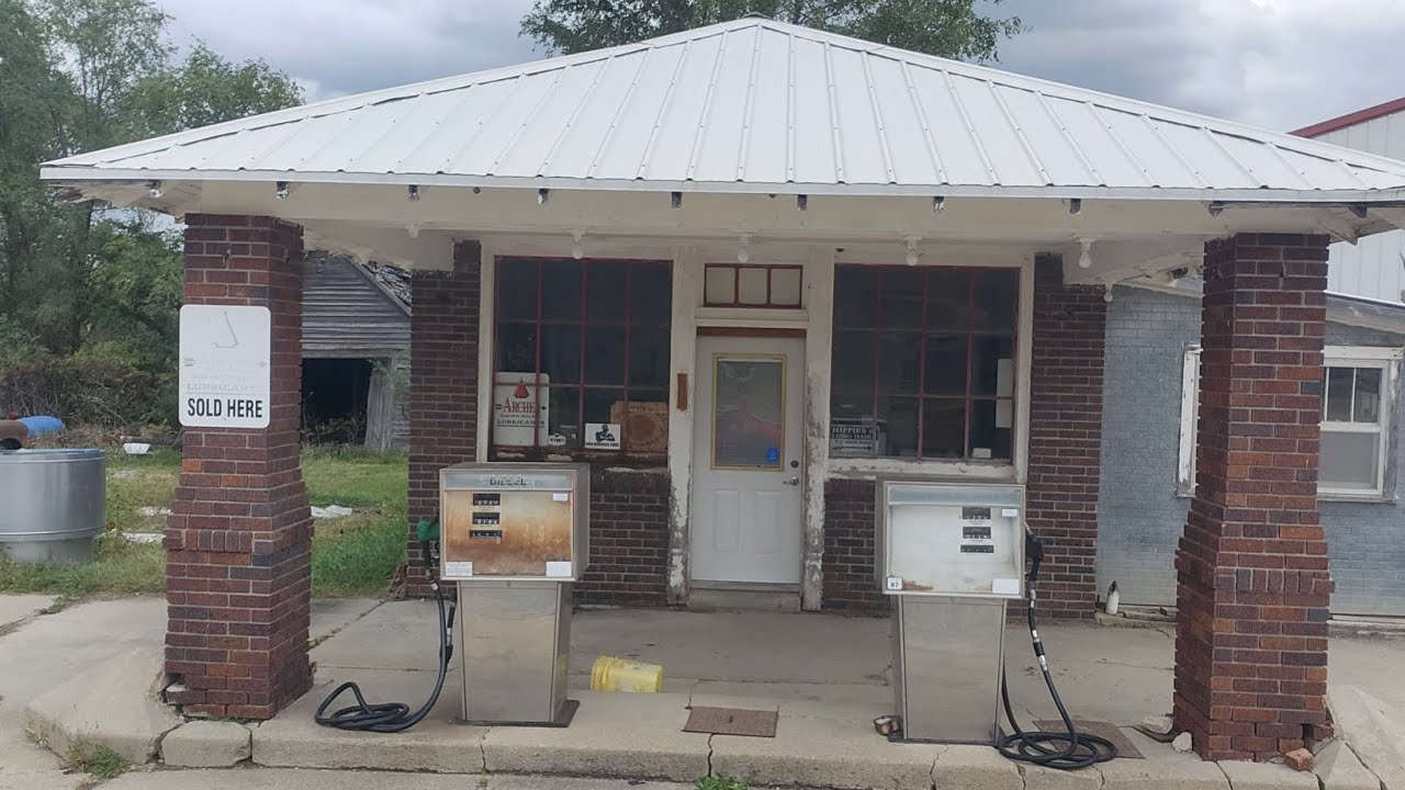 Old Gas Station Asmr 