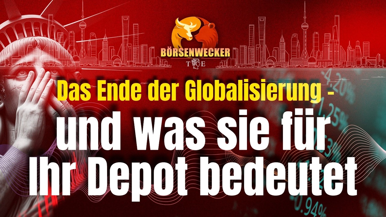 Das Ende der Globalisierung - und was sie f&uuml;r Ihr Depot bedeutet - der B&ouml;rsenwecker vom 6.3.26