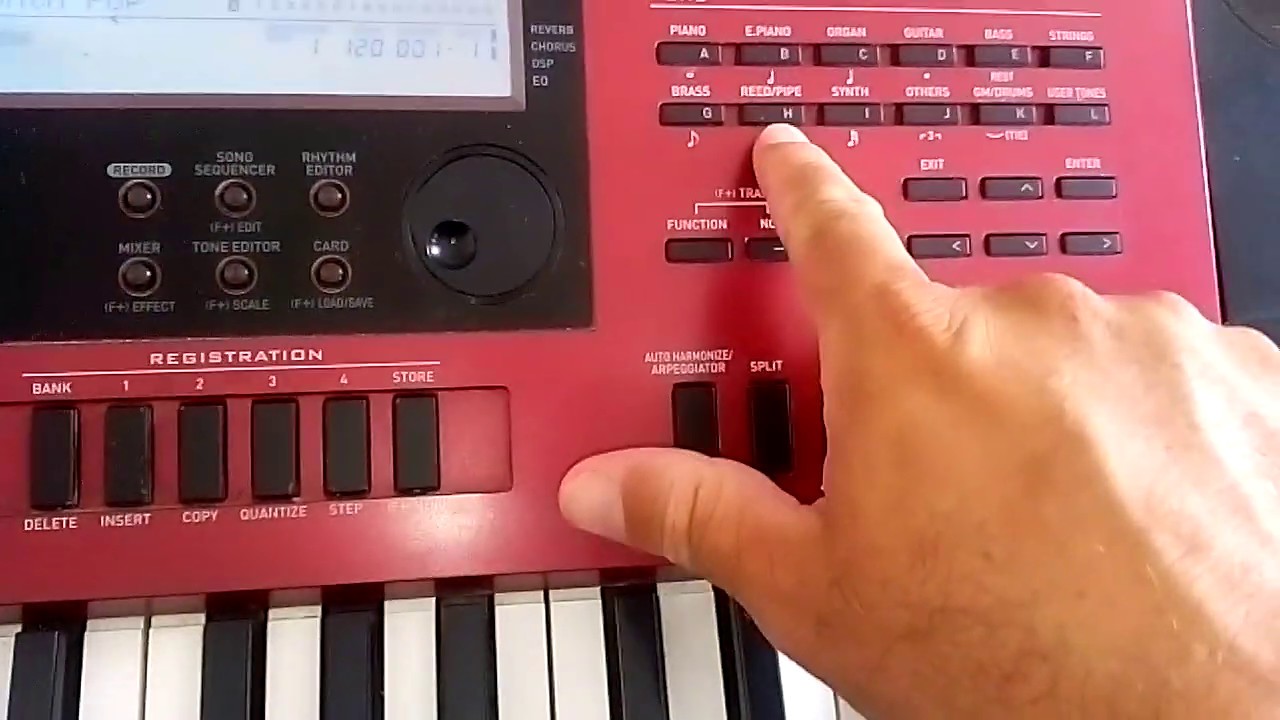 DEMO CASIO CTK 6250 ALGUMAS FUNÇÕES PARTE 1