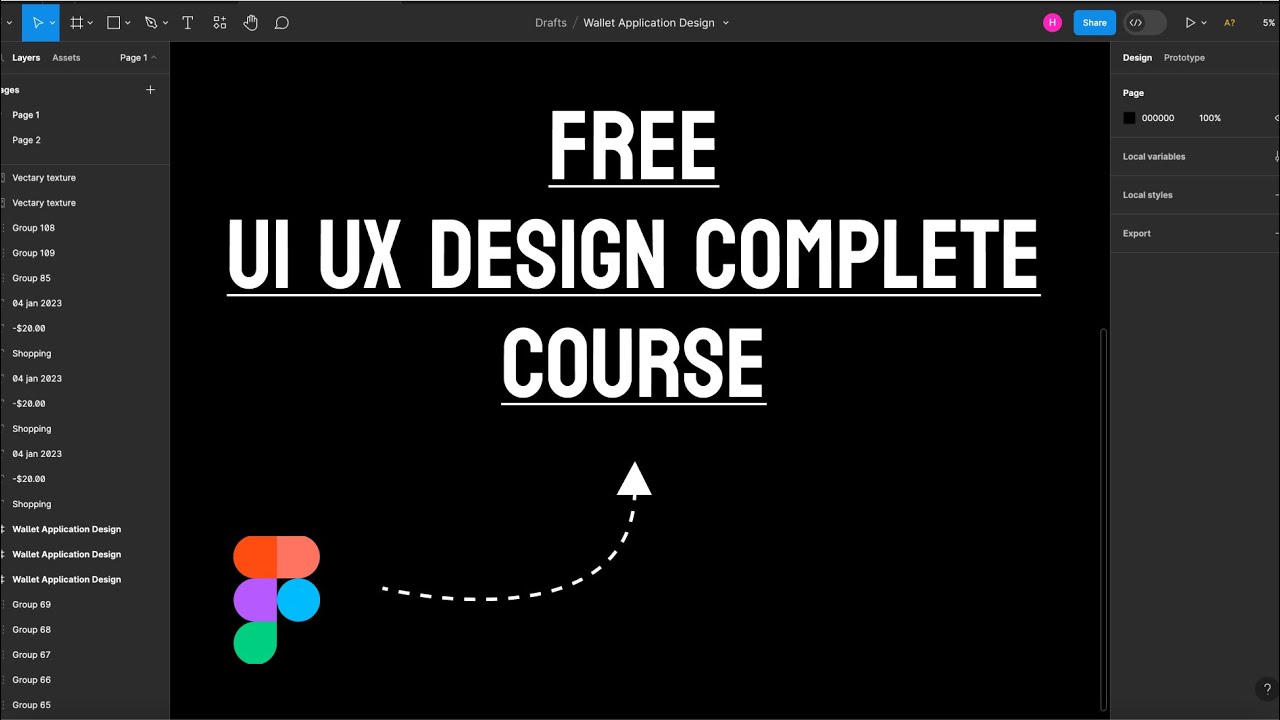 Complete Figma Overview  |  #figmacourse #figmatutorial #whatisfigma