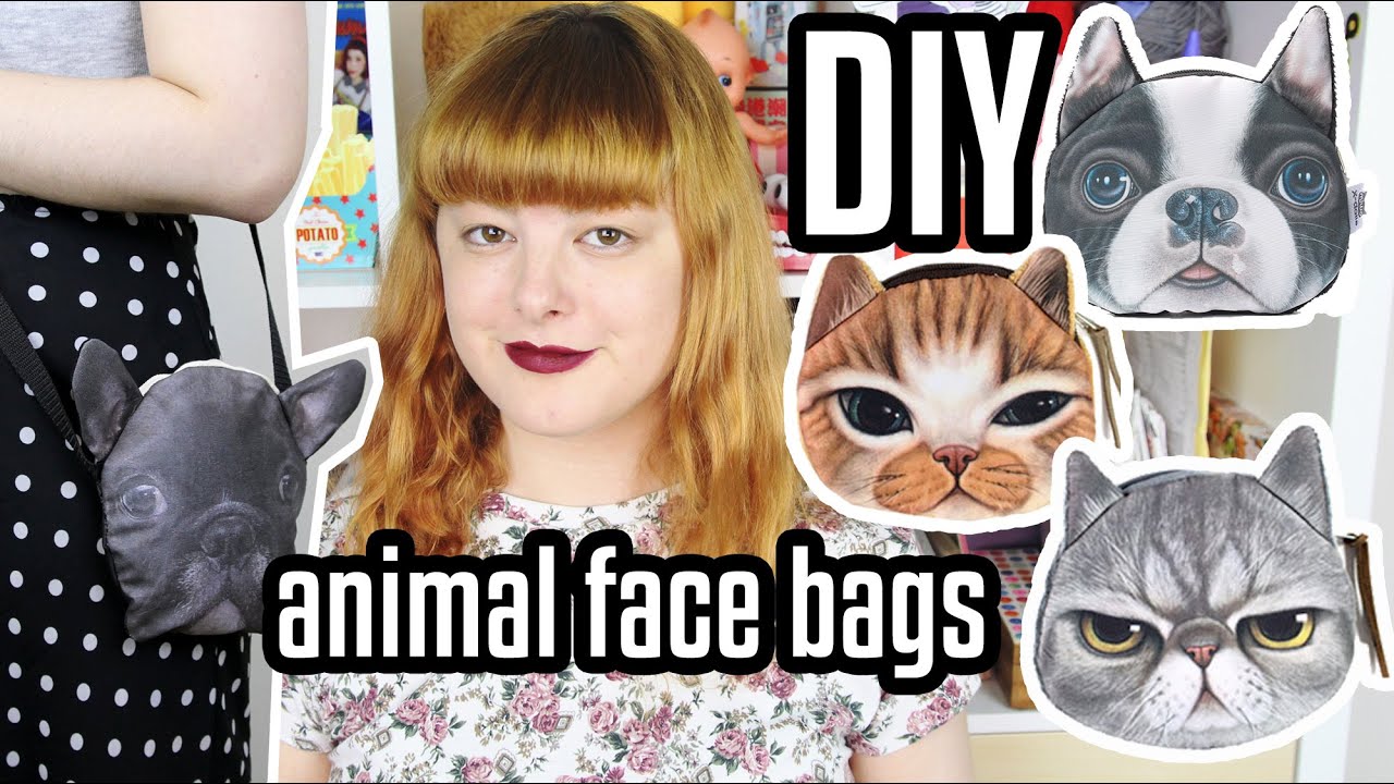 DIY Animal Face Bag | Make Thrift Buy #35