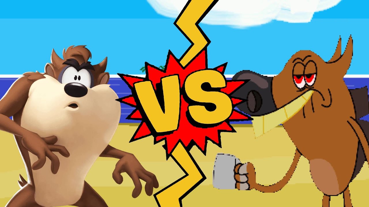 M.U.G.E.N. Battles | Taz vs Zig | Looney Tunes vs Zig & Sharko
