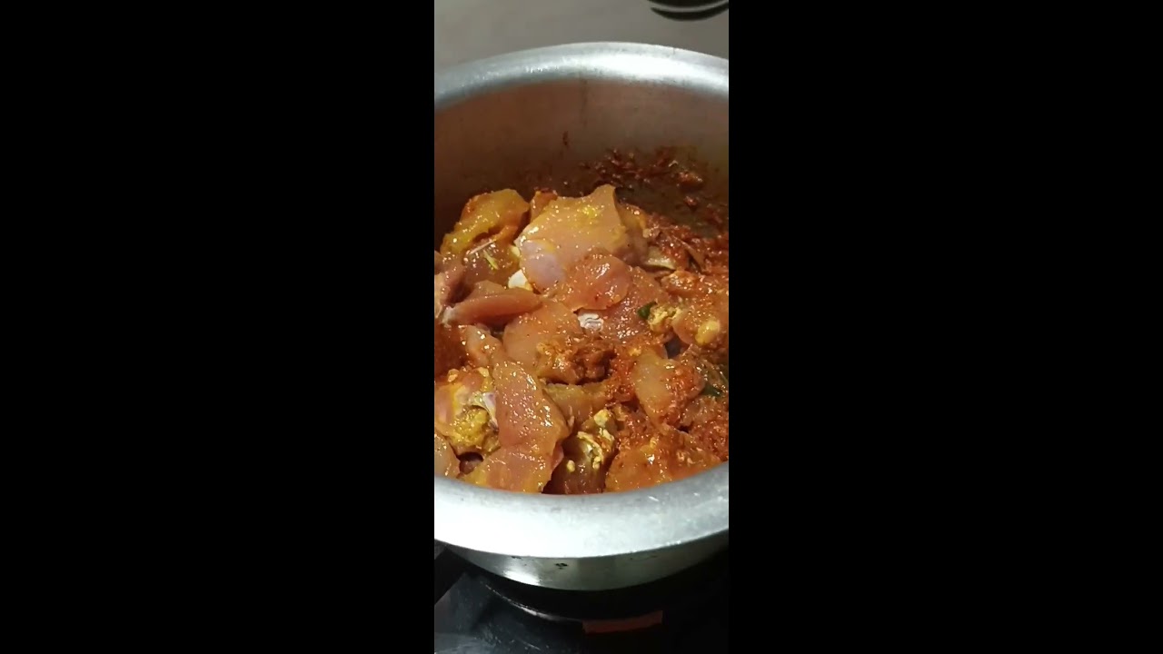 how to make#easy #chicken 🍛  curry#kozhicurry 😋