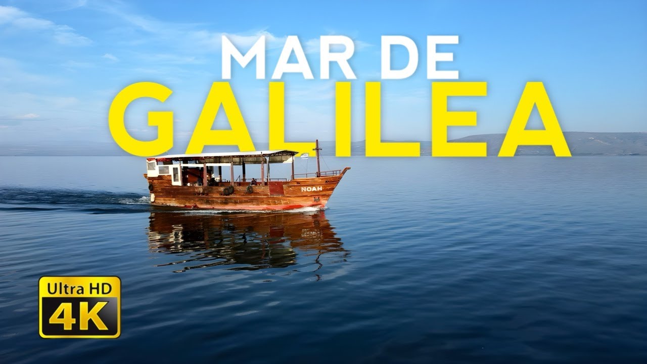 &iexcl;Aqu&iacute; Camin&oacute; Jesus! | Paisajes del Mar de Galilea en Drone