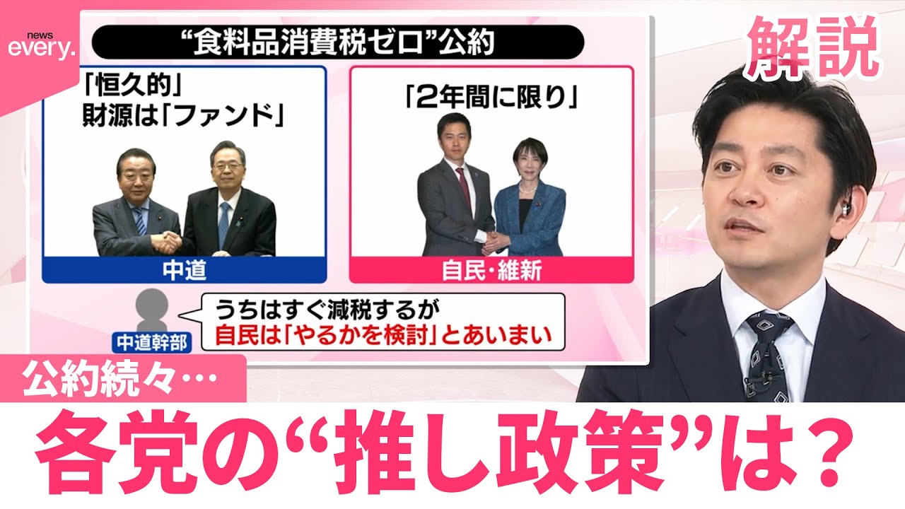 【#みんなのギモン】公約続々  各党の“推し政策”は？