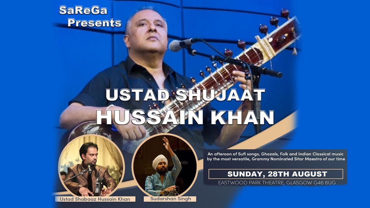 Ustad Shujaat Hussain Khan Live Performance in Glasgow Scotland UK