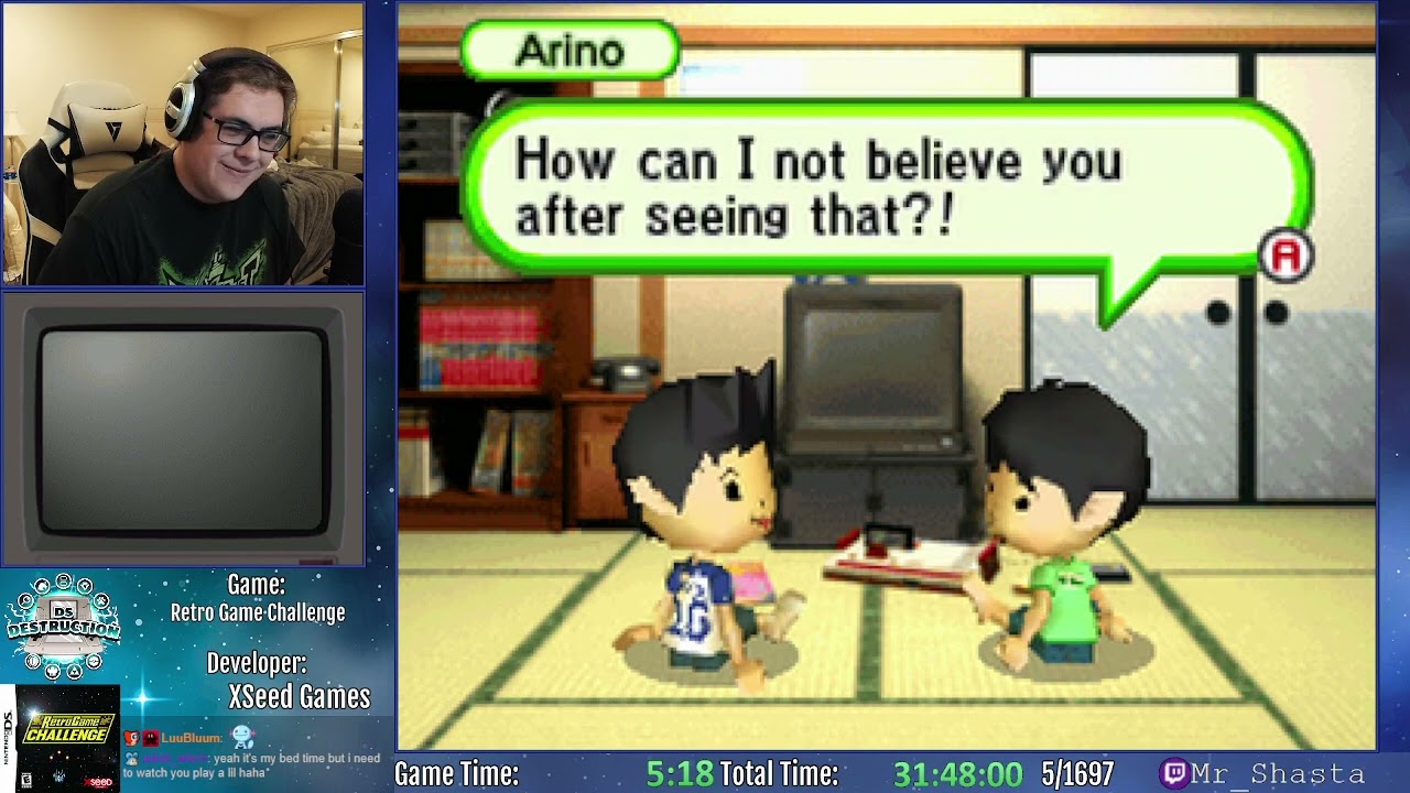 DS Destruction #5: Retro Game Challenge Part 1
