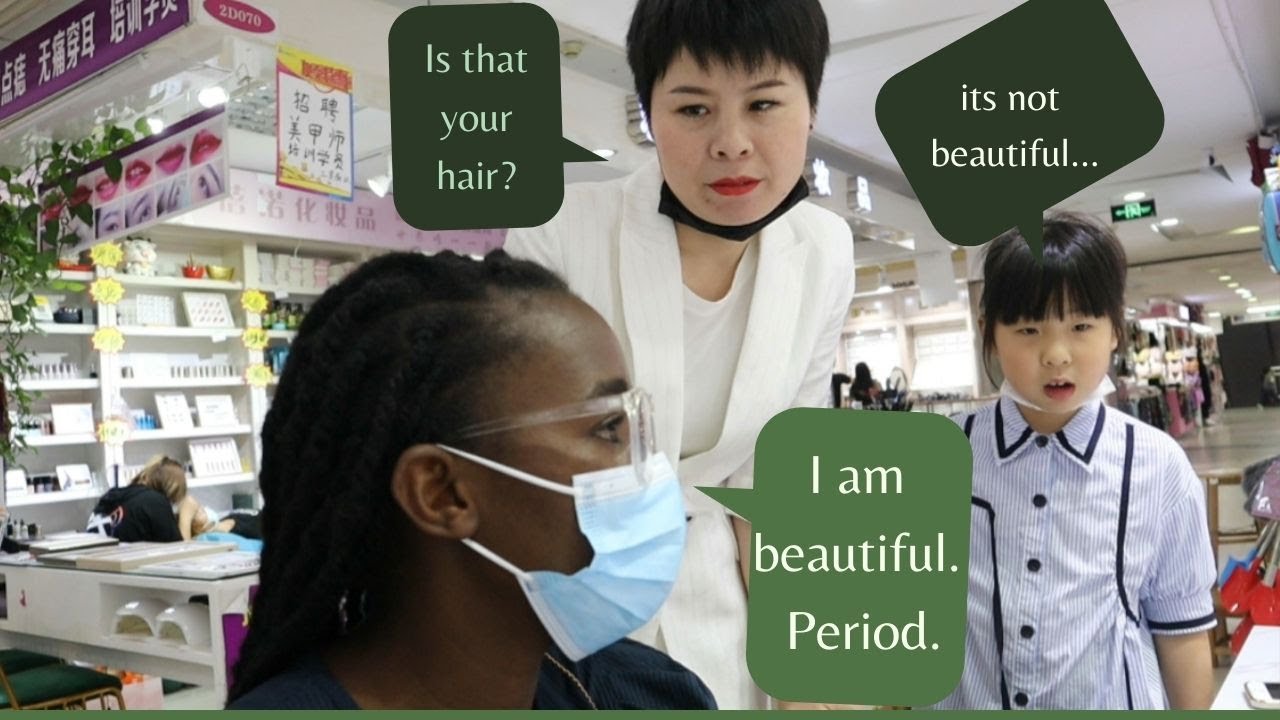 Chinese react to black peoples hair |A Chinese Mother  | React to African Girl hair braids