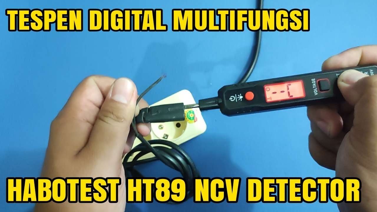 REVIEW TESPEN DIGITAL HABOTEST HT89‼️NCV DETECTOR & VOLTAGE TESTER‼️