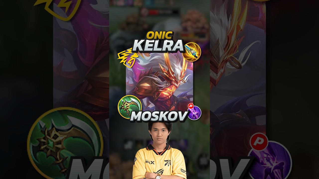 How Onic Kelra Plays Moskov! Mobile Legends #mobilelegends #mlbb #gaming