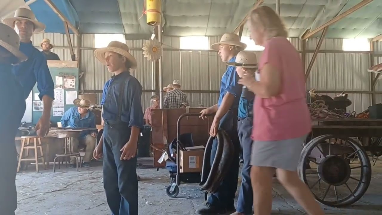Amish auction 2nd day 