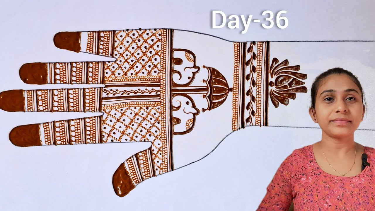 Day-36 , elephant 🐘 mehndi kese lagana sikhe ? | Basic mehndi course ♥️ | Mehndi by Darshna |