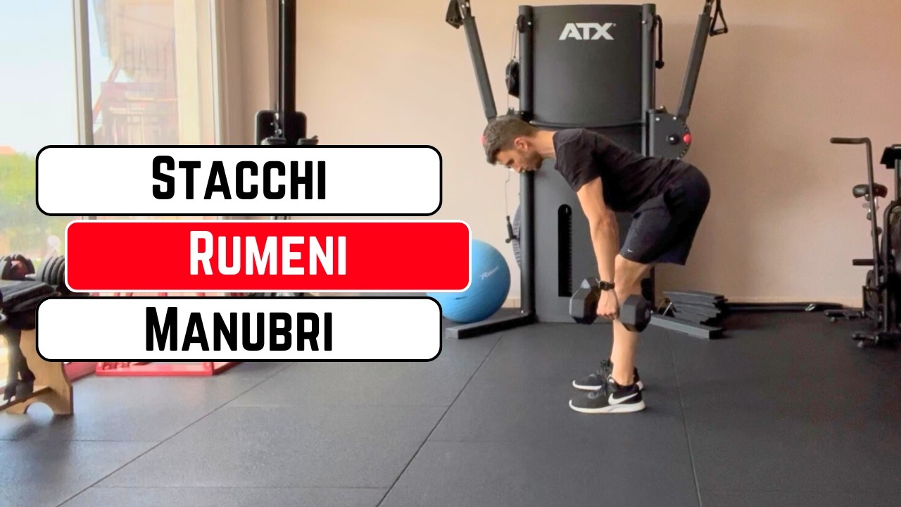 Tutorial Stacchi rumeni con manubri