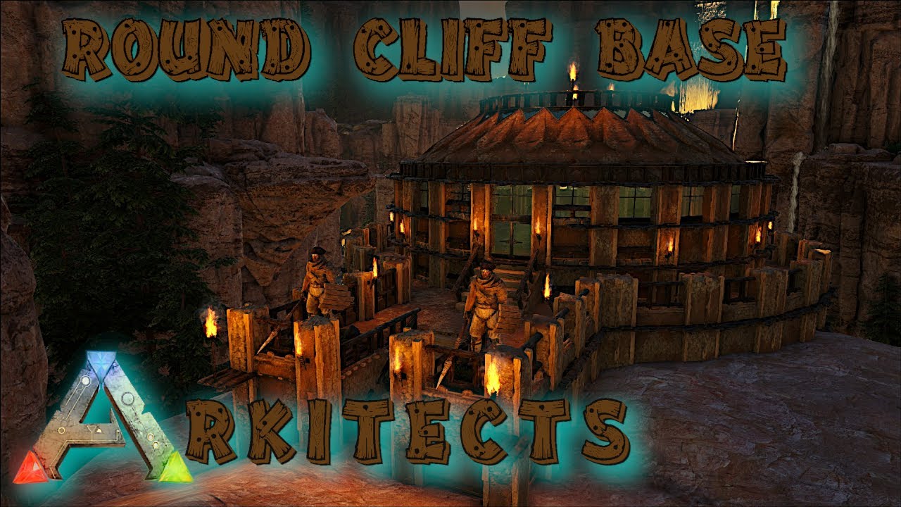 ARK: How to Build A Round Cliff Base 