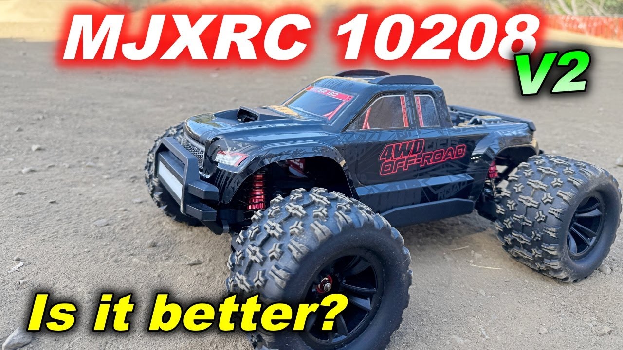MJX RC Hyper Go 10208 V2 — Он исправлен? — Лучший полноприводный радиоуправляемый монстр-трак 1/10?