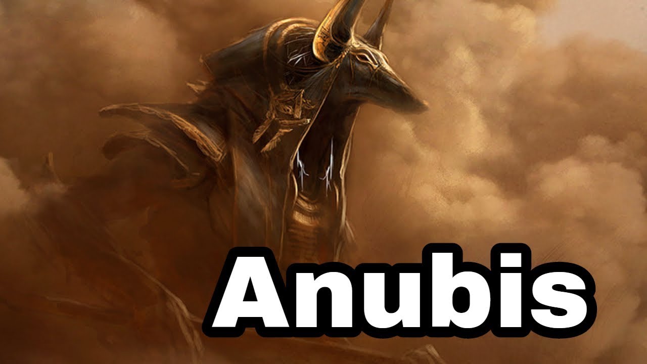 Anubis, Dieu des morts et de l'embaumement (Mythologie Égyptienne)