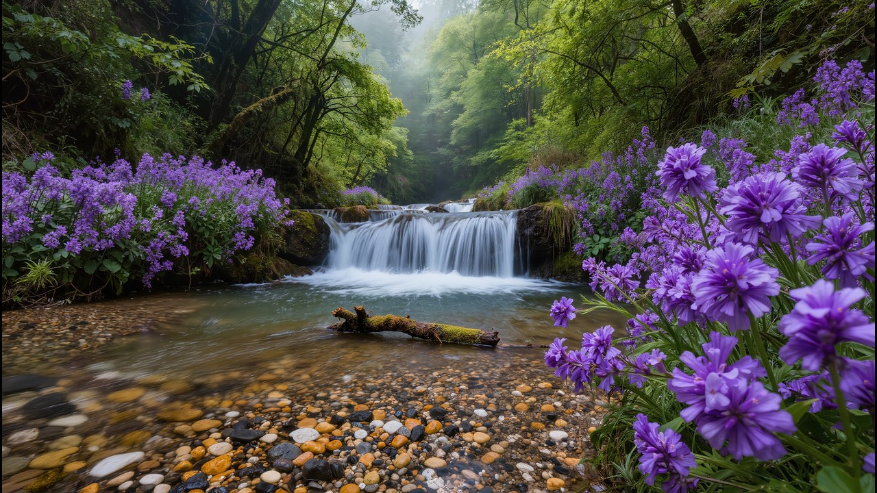 No Ads | Spa Day Relaxation Music Instrumental | Nature Ambience No Ads | Calm Peaceful Atmosphere