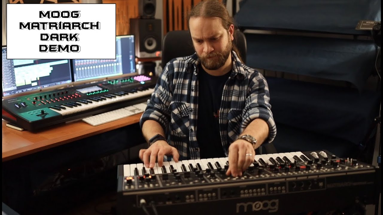 Moog Matriarch Dark Demo | No Talking |