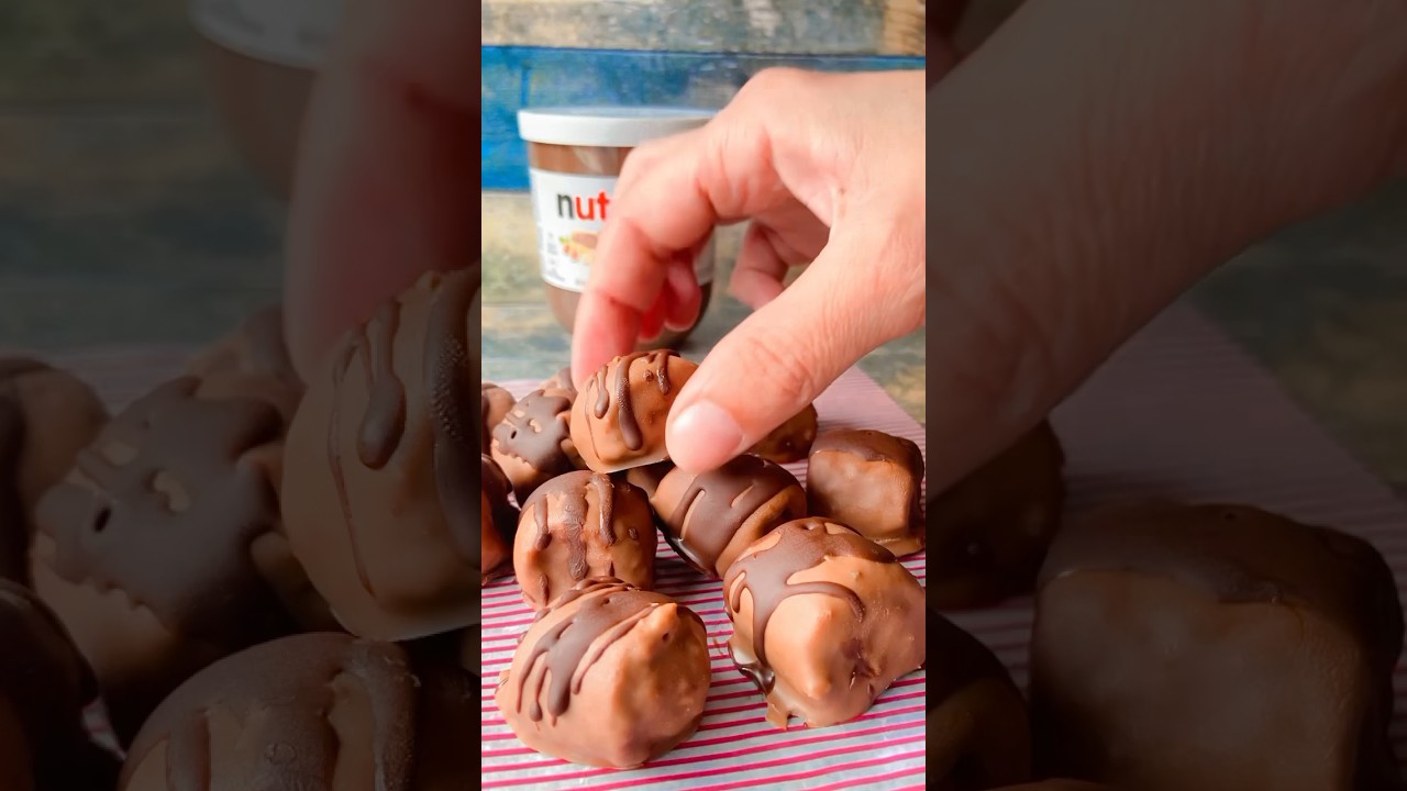 MINI ROLLITOS de NUTELLA con PAN de MOLDE -RECETA en la descripci&oacute;n