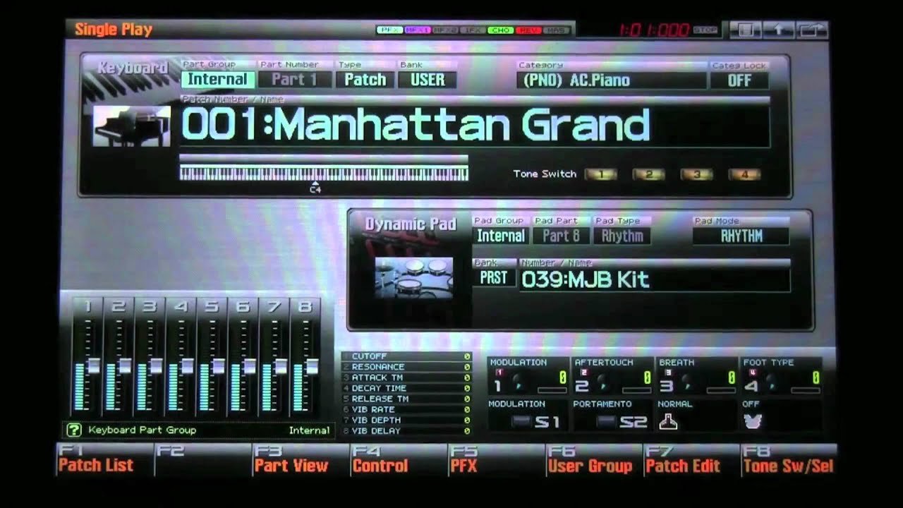 Roland Fantom-G Create A Sample Set
