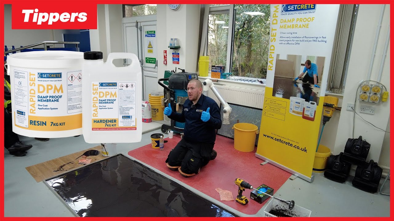 How to Use Setcrete Rapid Set DPM Two Part Kit - Tippers