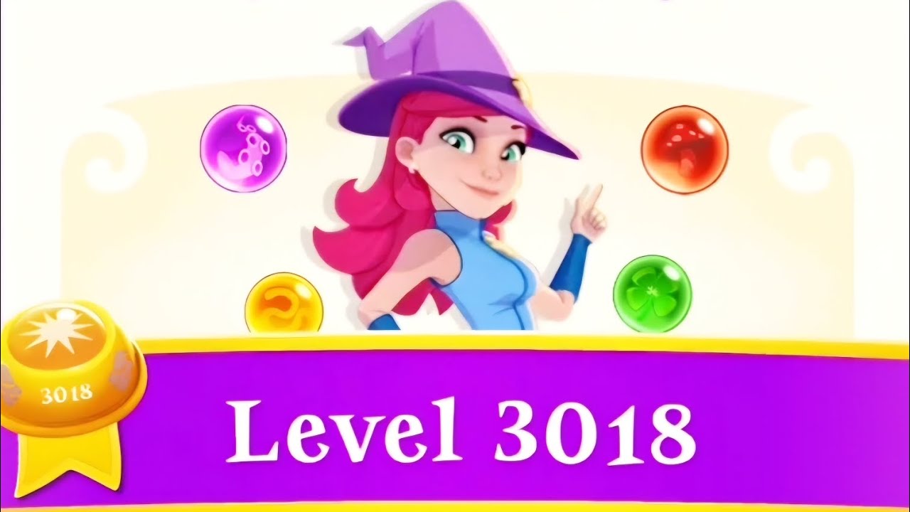 Level 3018 / Magical! + 3Stars! / No Spell! / CH-152 / Bubble Witch 3 Saga Gameplay