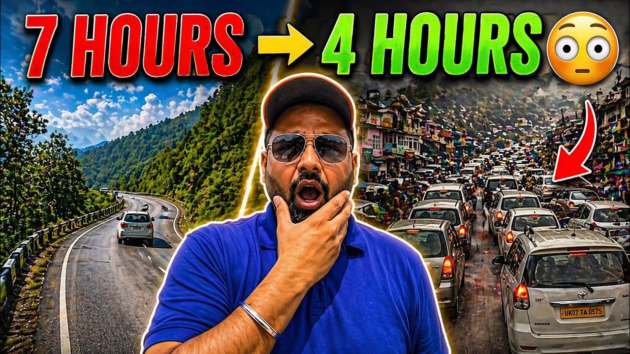 Mussoorie Traffic Badal Gaya? 😳 | Delhi&ndash;Dehradun Expressway Reality